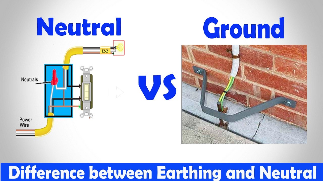 DIFFERENCE BETWEEN NEUTRAL AND EARTH