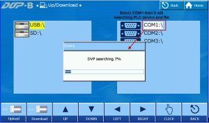 delta hmi update program usb