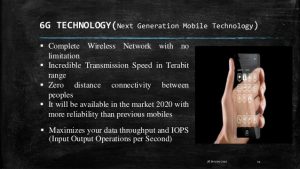Next Generation Mobile technology